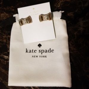Kate Spade Gold Bow Earrings